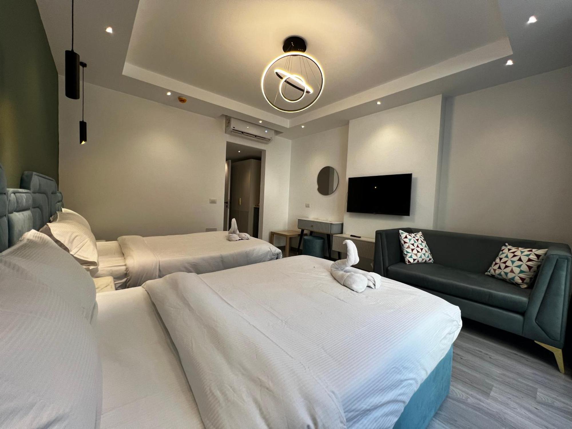 Onyx Pyramids Boutique Hotel Al Kawm al Akhdar Exteriör bild
