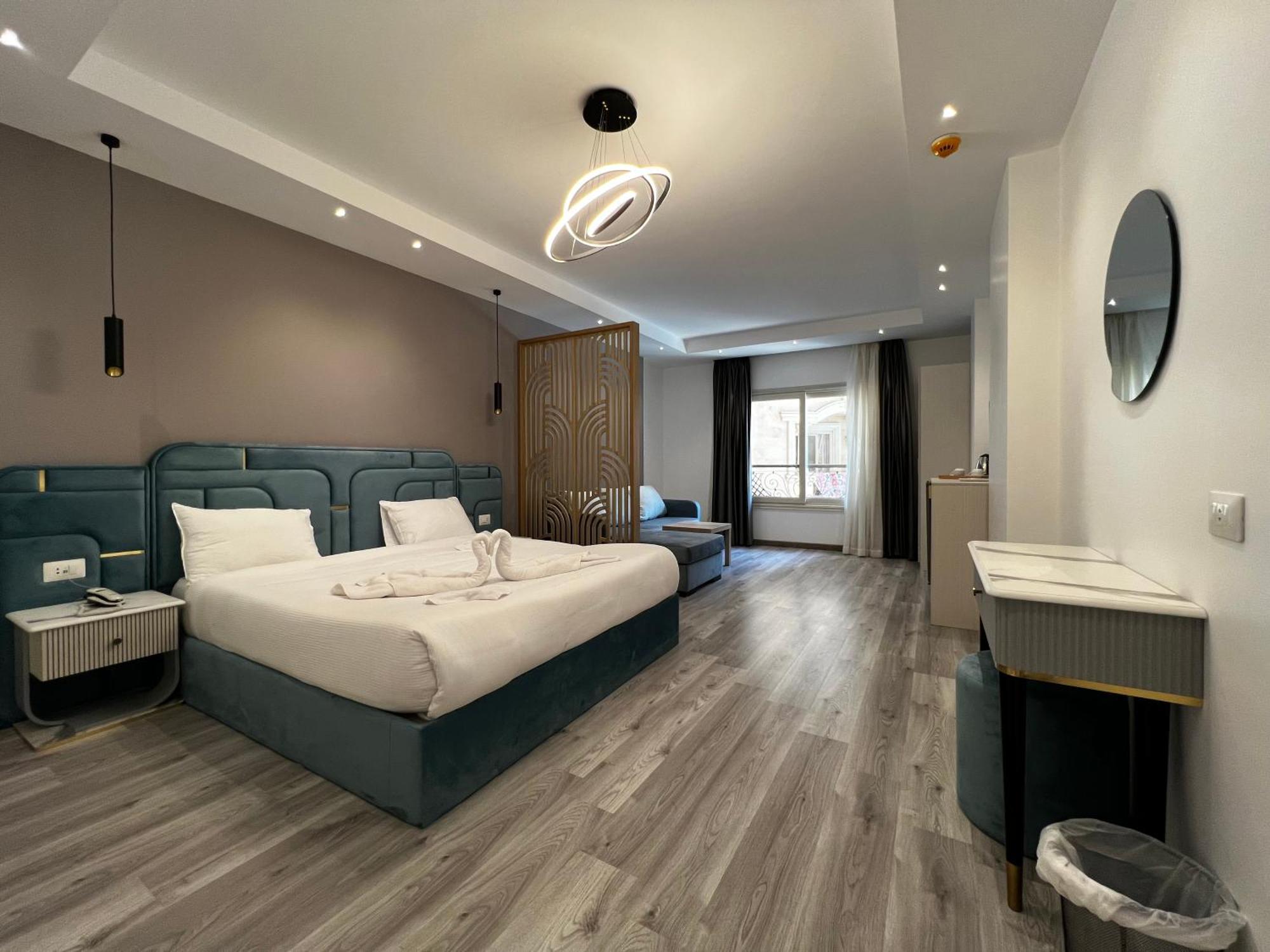 Onyx Pyramids Boutique Hotel Al Kawm al Akhdar Exteriör bild