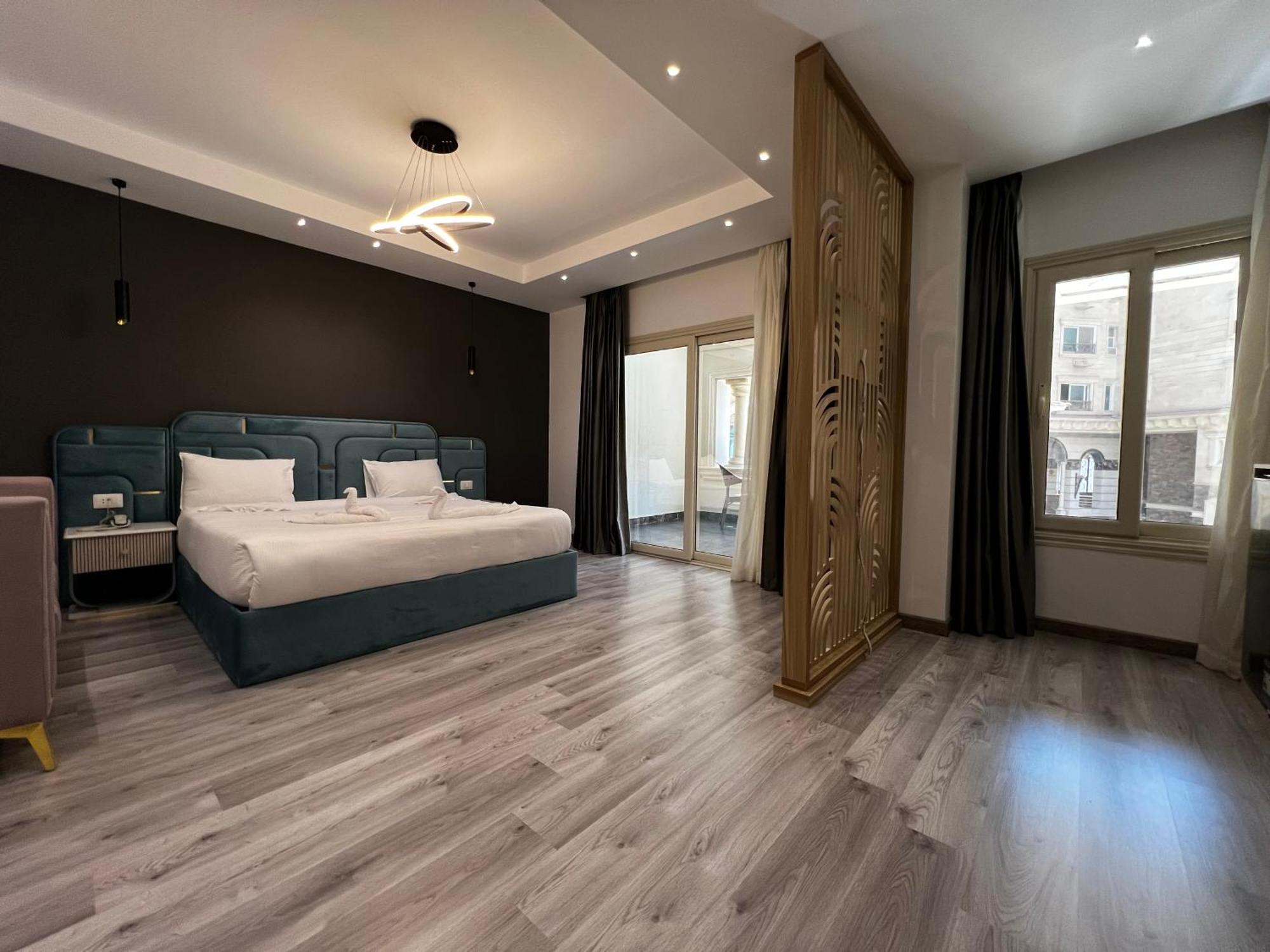 Onyx Pyramids Boutique Hotel Al Kawm al Akhdar Exteriör bild