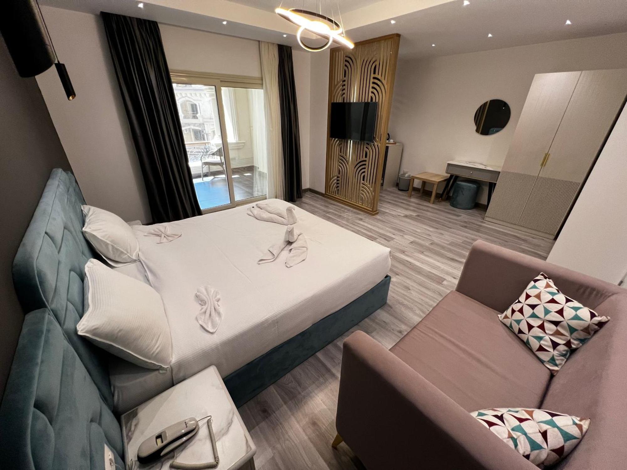 Onyx Pyramids Boutique Hotel Al Kawm al Akhdar Exteriör bild