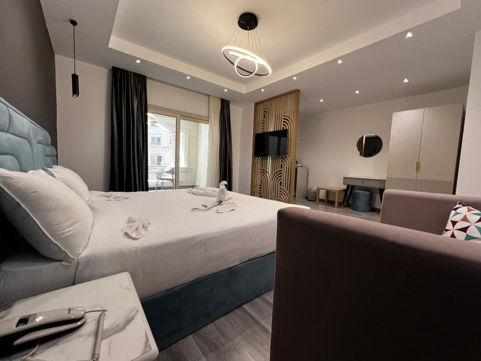 Onyx Pyramids Boutique Hotel Al Kawm al Akhdar Exteriör bild