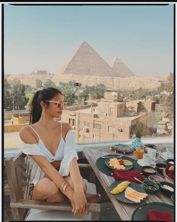Onyx Pyramids Boutique Hotel Al Kawm al Akhdar Exteriör bild