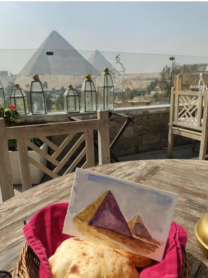 Onyx Pyramids Boutique Hotel Al Kawm al Akhdar Exteriör bild